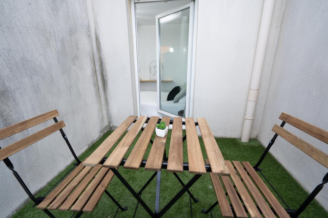 T3-Rare-2 Chambres-Parking Gratuit-2 Terrasses-Netflix-Proche Paris-La Defense Argenteuil Luaran gambar