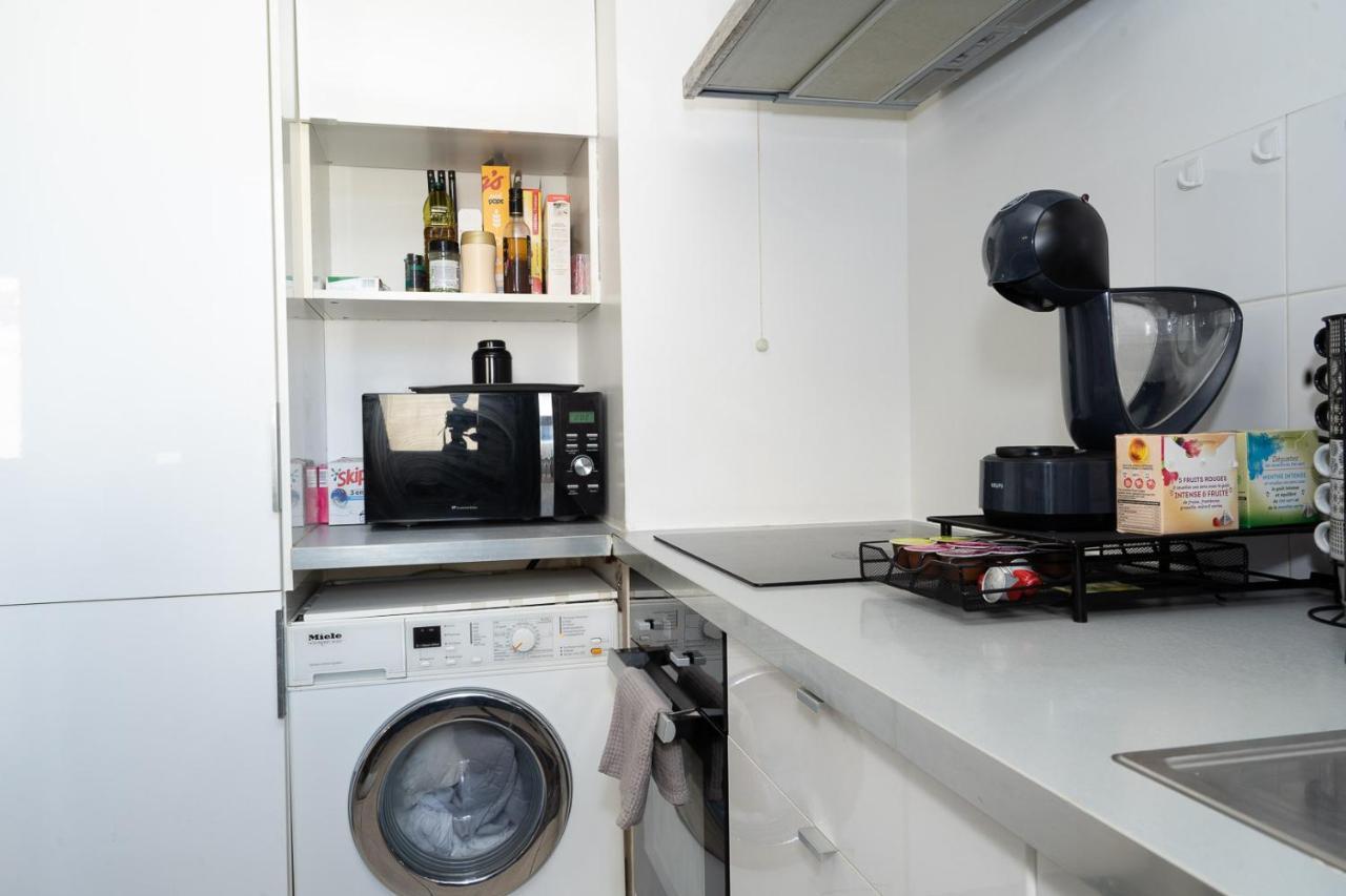 T3-Rare-2 Chambres-Parking Gratuit-2 Terrasses-Netflix-Proche Paris-La Defense Argenteuil Luaran gambar